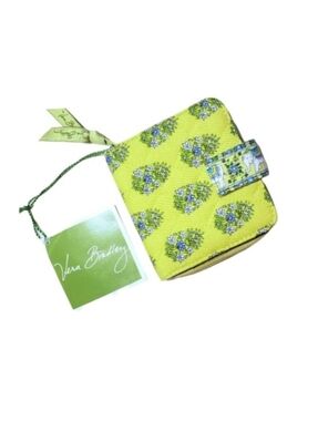 NEW Vera Bradley Bifold Wallet Portemonaie Retired Citrus Floral Elephant